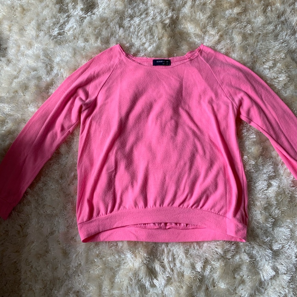 Pink long sleeve long sleeve💓💓💓